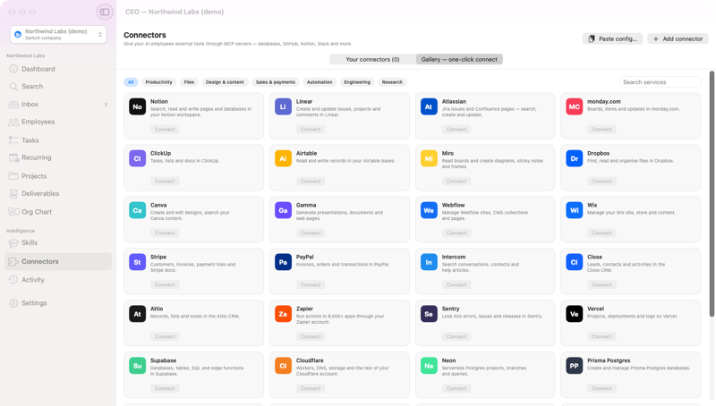 CEO — Connectors